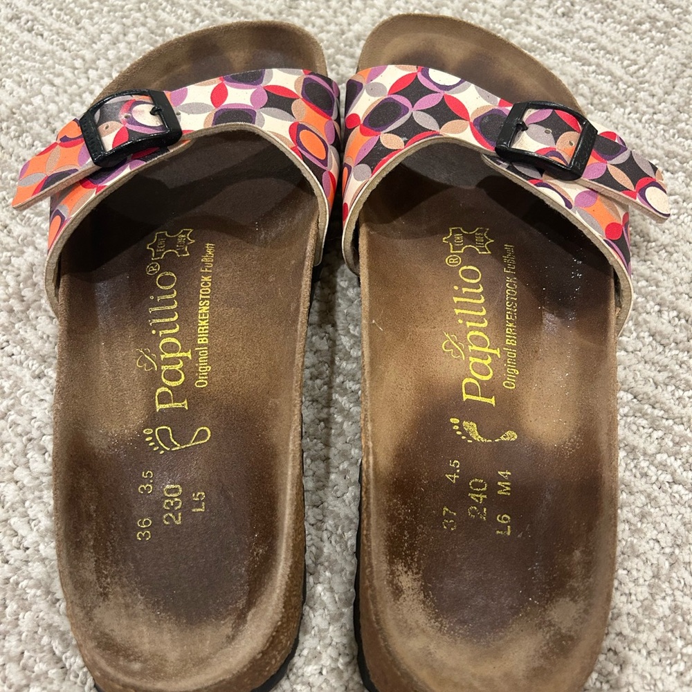 Papillio Women's Multicolor Patterned Sandals - image 1